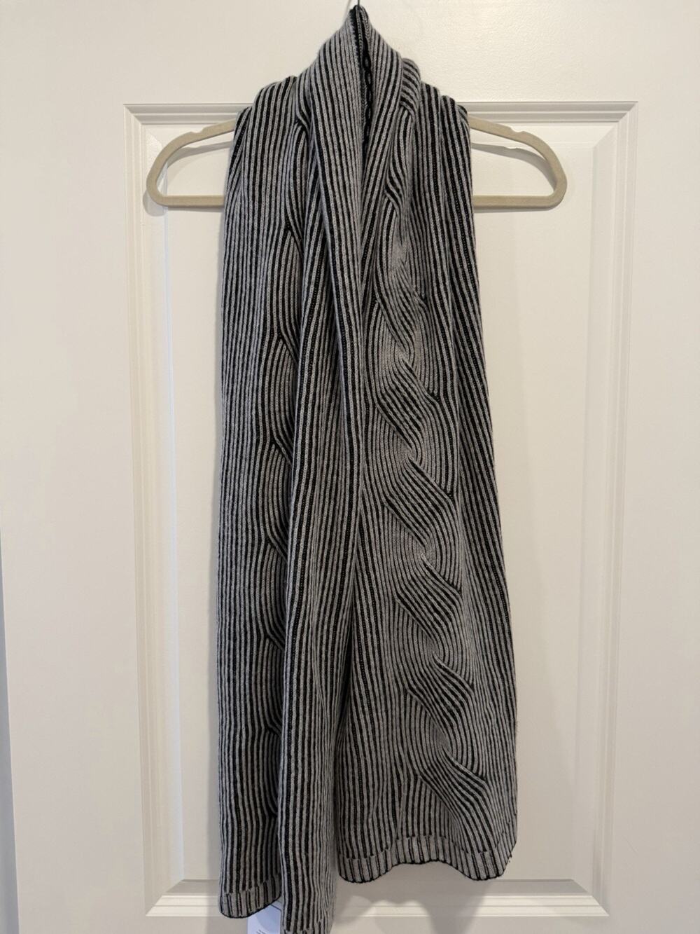 New NAADAM The Essential Ribbed Cashmere Scarf Moss Green One Size